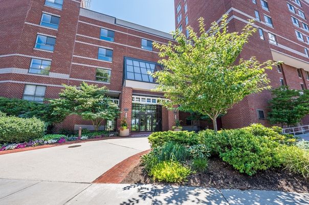 Exterior, Facade, Brick Facade, Condo Building