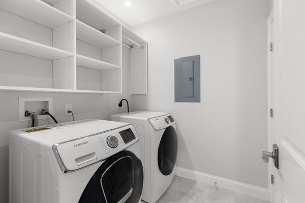 Interior, Recessed Lighting, Washer