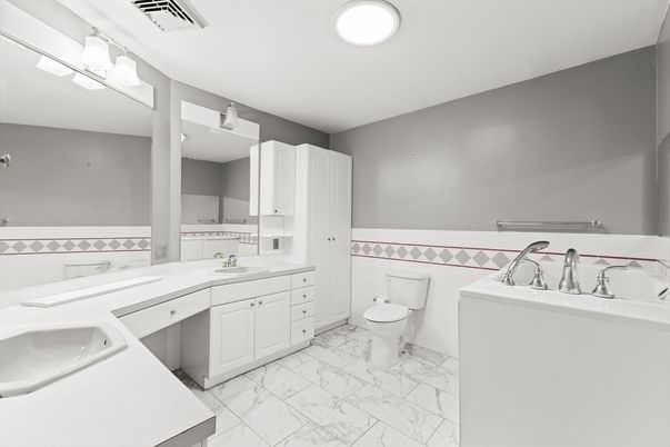 Bathroom, Dual Sink Vanities, Interior, Marble
