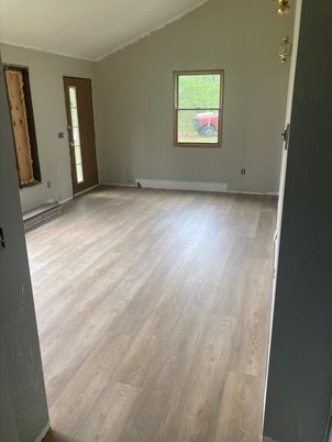 Empty room, Interior, Wood Texture Flooring