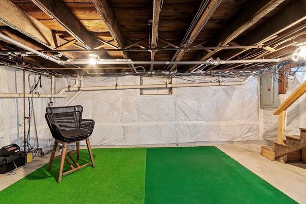 Interior, Wooden Beams