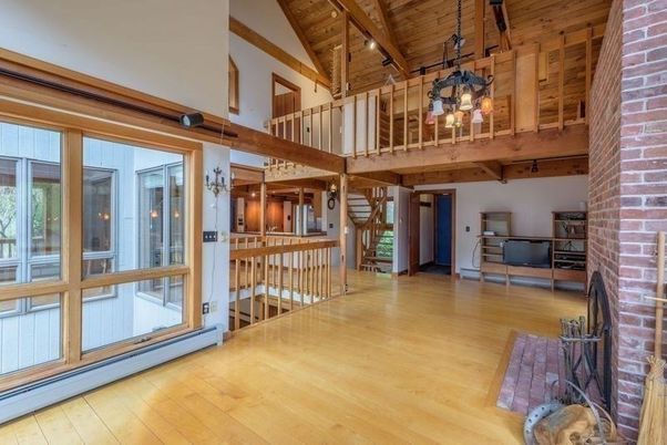 Interior, Pendant Lights, Stone Walls, Wooden Beams, Wooden Ceilings, Wood Texture Flooring