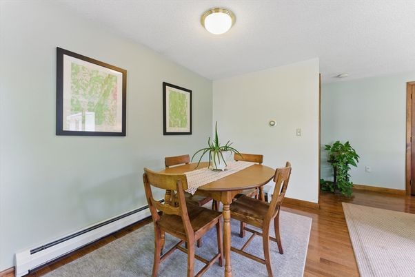 Dining room, Interior, Wood Texture Flooring