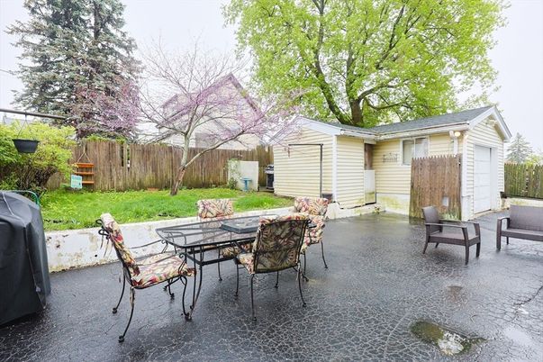 Backyard, Detached Garage, Exterior