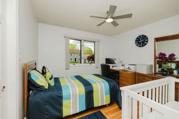 Bedroom, Home Office, Interior, Wood Texture Flooring