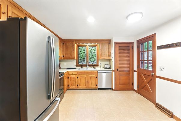 Interior, Kitchen, Recessed Lighting, Stainless Steel Appliances