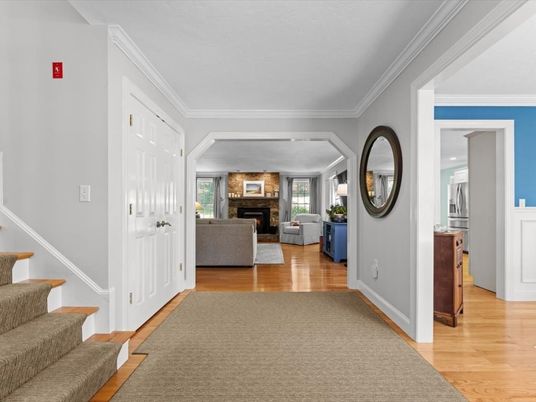 Fireplace, Interior, Living room, Wood Texture Flooring