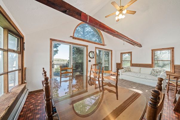 Dining room, Interior, Living room, Wooden Beams