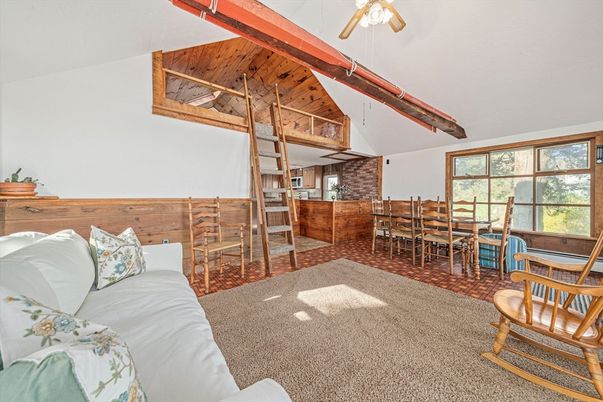 Dining room, Interior, Kitchen, Living room, Wooden Beams, Wooden Ceilings
