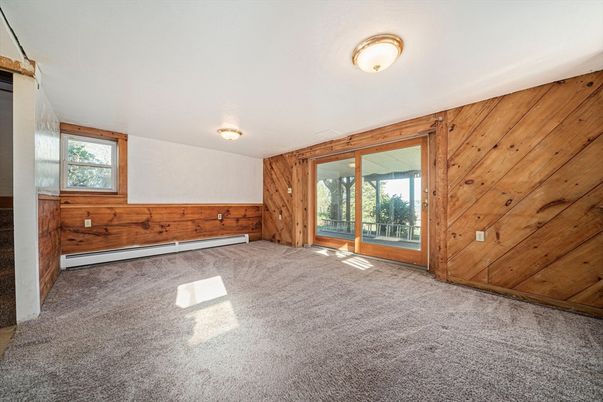 Empty room, Interior, Wooden Walls