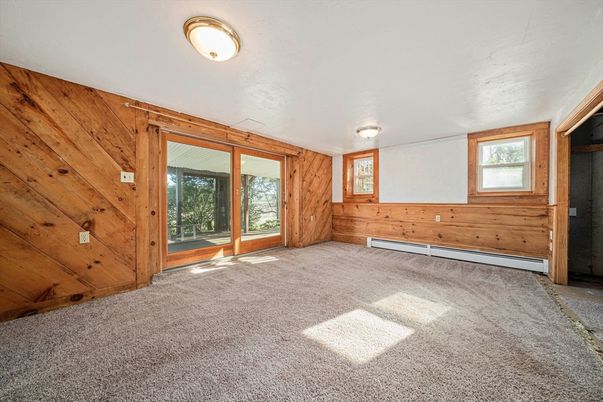 Empty room, Interior, Wooden Walls