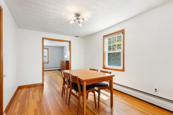 Dining room, Interior, Wood Texture Flooring