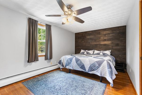 Bedroom, Interior, Wood Texture Flooring, Wooden Walls