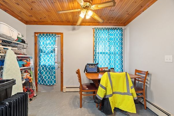 Dining room, Interior, Wooden Ceilings