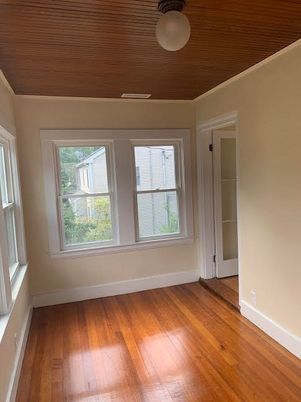 Empty room, Interior, Wooden Ceilings, Wood Texture Flooring