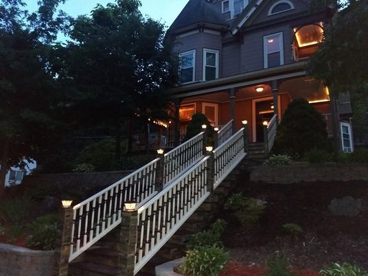 Exterior, Facade, Queen Anne Victorian