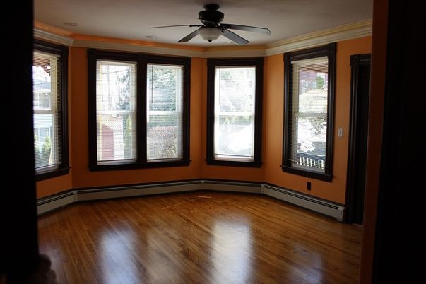 Empty room, Interior, Wood Texture Flooring