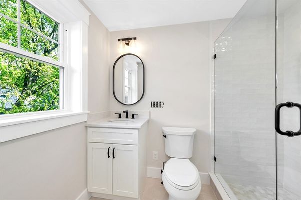 Bathroom, Glass Shower, Interior