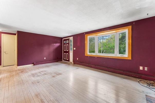 Empty room, Interior, Wood Texture Flooring