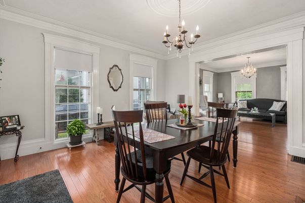 Chandelier, Dining room, Interior, Living room, Wood Texture Flooring