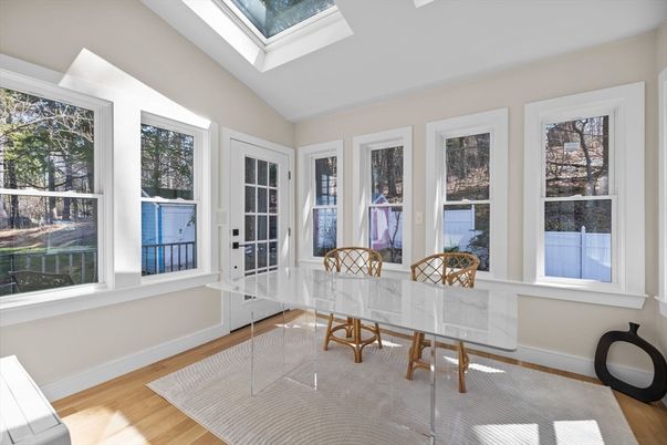 Dining room, Interior, Wood Texture Flooring