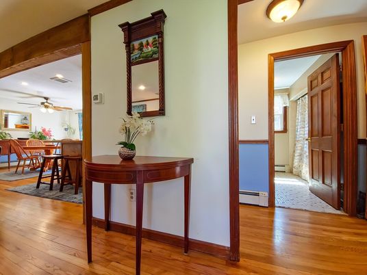 Dining room, Interior, Wood Texture Flooring