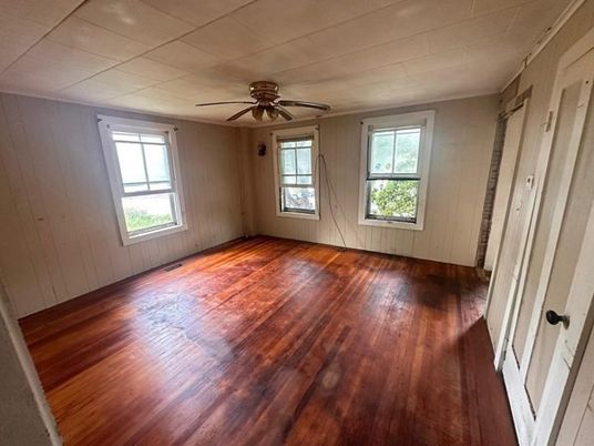 Empty room, Interior, Wood Texture Flooring
