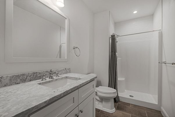 Bathroom, Interior, Recessed Lighting