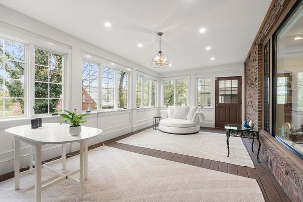 Interior, Pendant Lights, Recessed Lighting, Wood Texture Flooring
