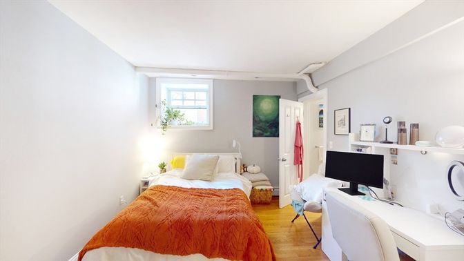 Bedroom, Home Office, Interior, Wood Texture Flooring
