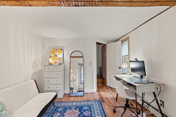 Home Office, Interior, Wood Texture Flooring