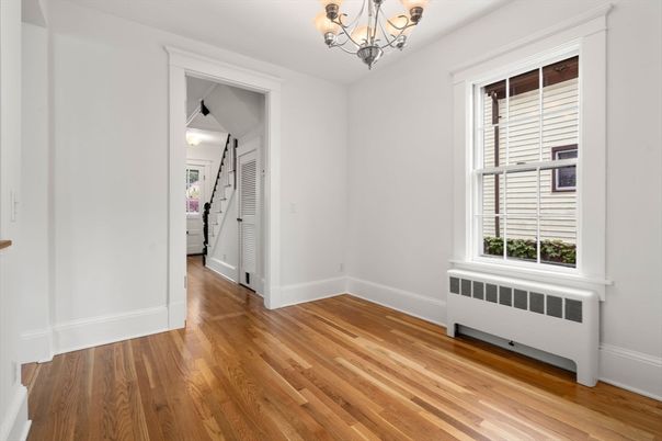 Chandelier, Empty room, Interior, Wood Texture Flooring