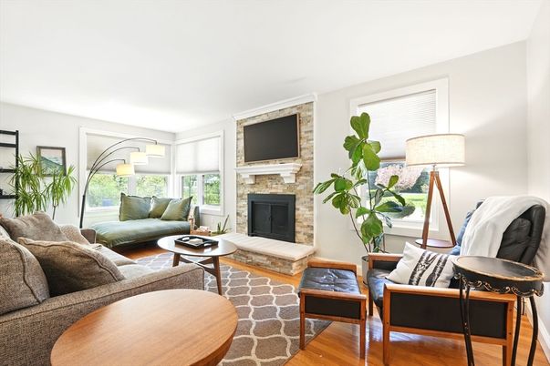 Fireplace, Interior, Living room, Wood Texture Flooring