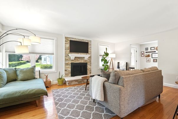 Fireplace, Interior, Living room, Wood Texture Flooring