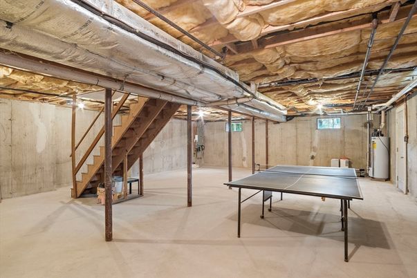 Game Room, Interior, Stone Walls, Wooden Walls
