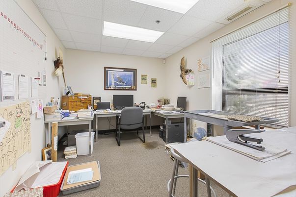 Home Office, Interior, Recessed Lighting