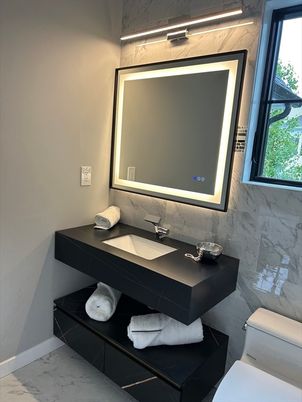 Bathroom, Interior, Marble, Marble Walls