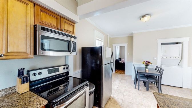 Dining room, Interior, Kitchen