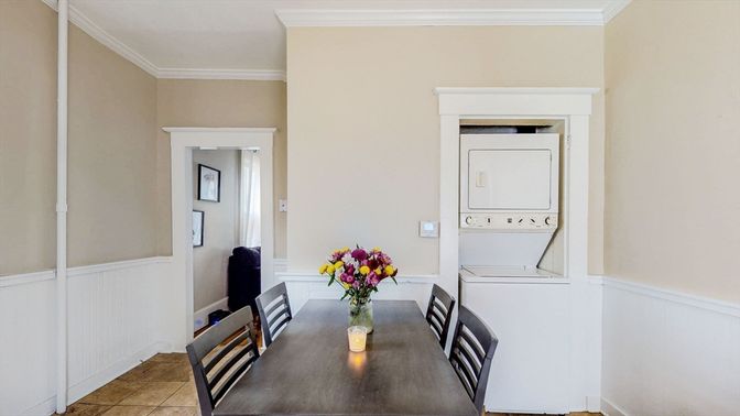 Dining room, Interior, Utility Closets, Washer