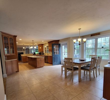 Dining room, Interior, Kitchen, Pendant Lights, Recessed Lighting