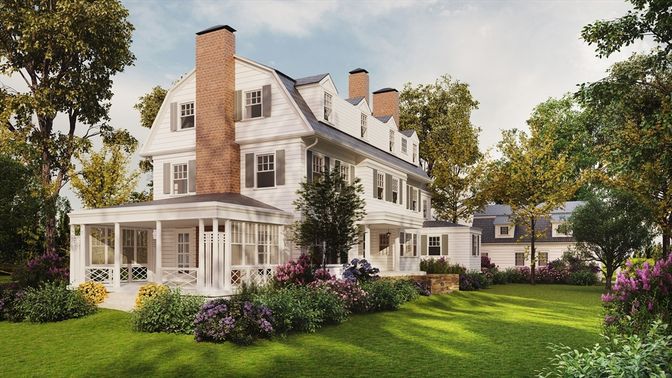 Backyard, Exterior, Facade, Queen Anne Victorian