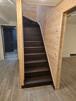 Interior, Wood Texture Flooring, Wooden Walls
