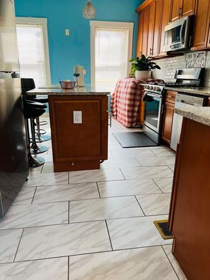 Interior, Kitchen, Marble