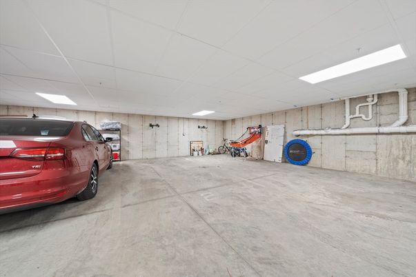 Garage, Interior, Recessed Lighting