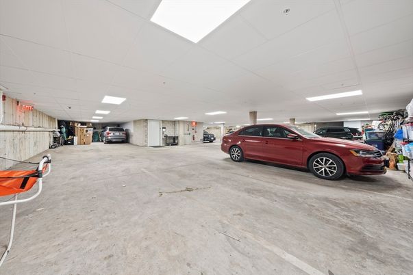 Garage, Interior, Recessed Lighting