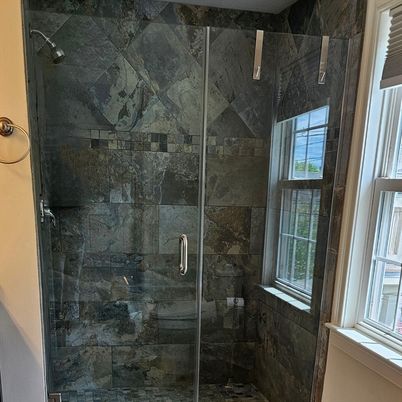 Bathroom, Glass Shower, Interior