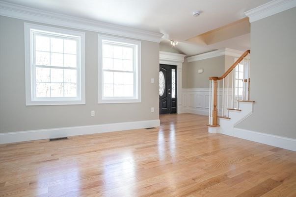 Empty room, Interior, Wood Texture Flooring
