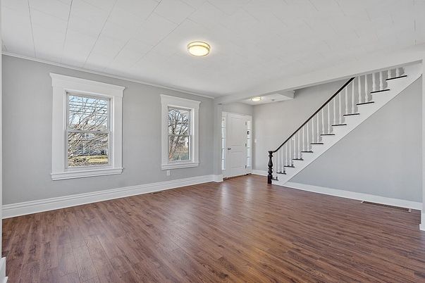 Empty room, Interior, Wood Texture Flooring