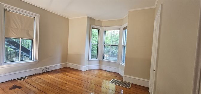Empty room, Interior, Wood Texture Flooring