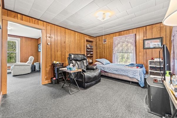 Bedroom, Interior, Wooden Walls